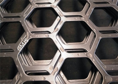 چین ورق فلزی سوراخ شده شش ضلعی سوراخ، ورق فولاد ضد زنگ سوراخ شده تامین کننده