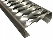 صفحه آلومینیوم و استیل ضد فلز پله نردبان تخته های ایمنی Strut Grip